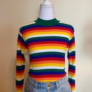 Funky 2000s sweater 🌈